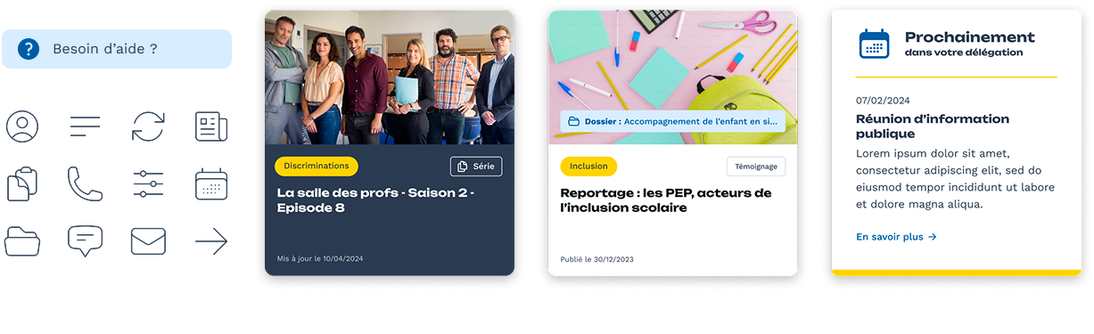Refonte UX UI du site internet de L'ASL par UNICORP